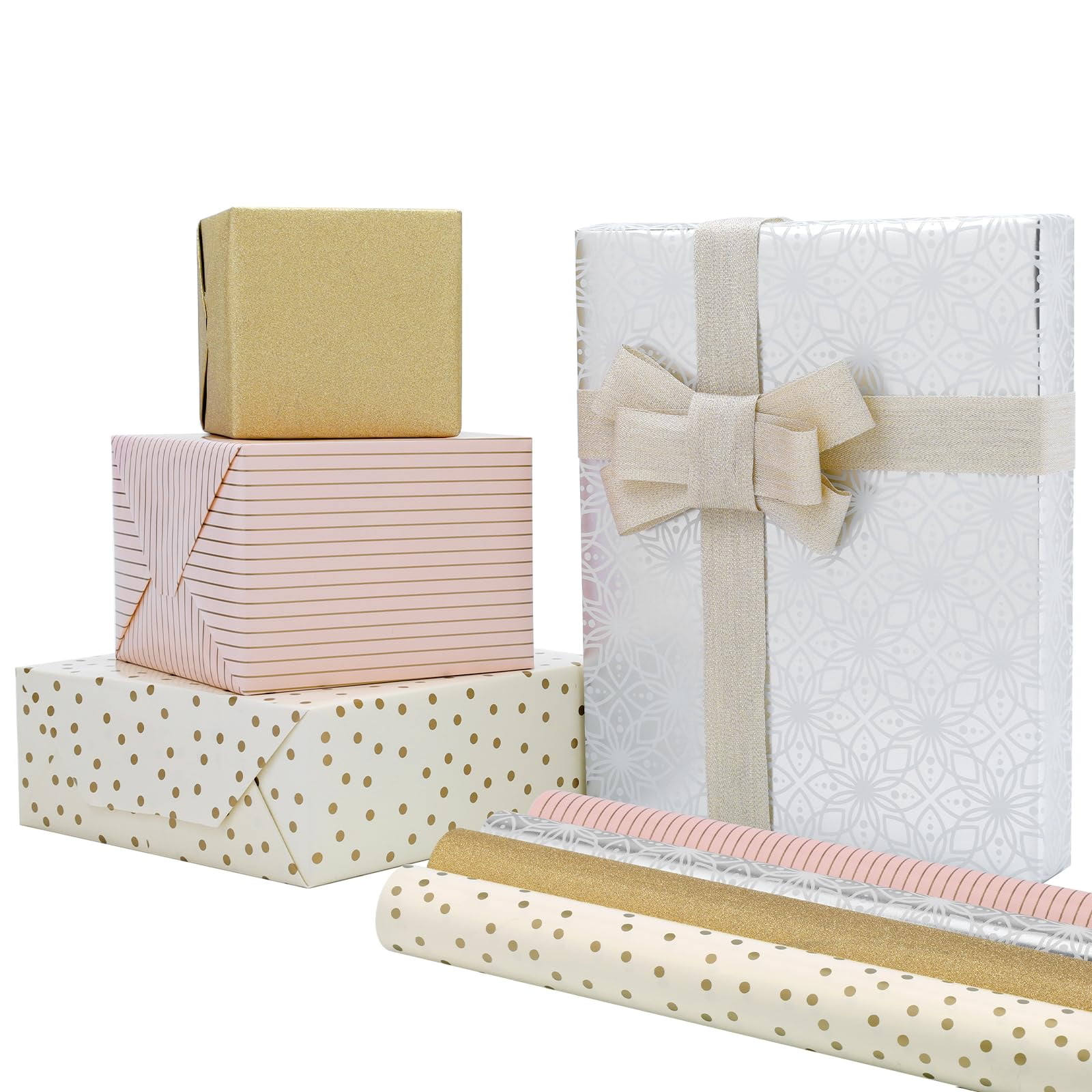 LaRibbons All Occasion Wrapping STF9 Paper Set, 17 Per Sheet (12 Sheets ...
