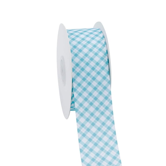 LaRibbons Ice Plaid Grosgrain Ribbon