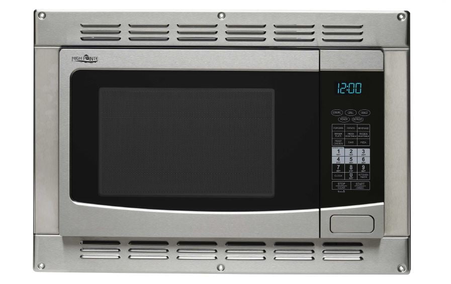 1.1 cu. ft. Stainless Steel Convection Microwave Oven - Silver