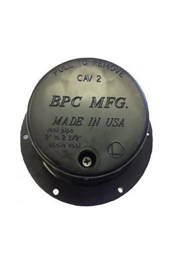 1.5 in. Sewer Vent Cap, Black