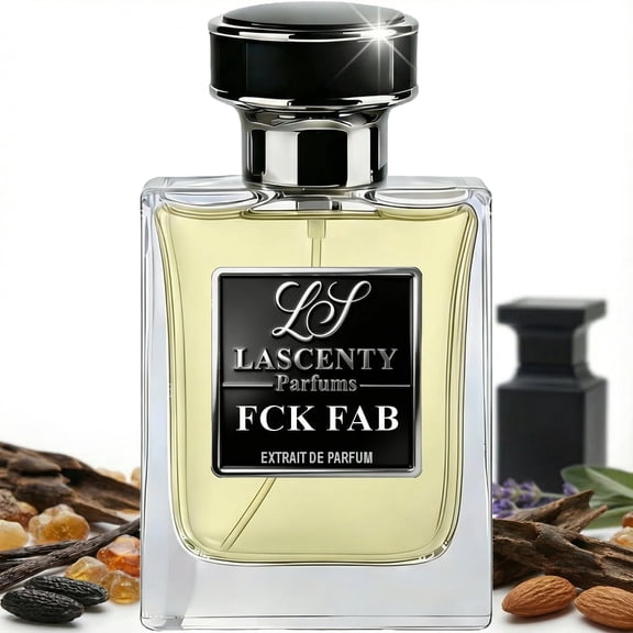 LaScenty FCK FAB | Inspired by T.om F.ord F*cking Fabulous for Men & Women (1.7oz / 50ml) | Extrait de Parfum | Long-Lasting Warm Leather Aromatic Scent | Bold Unisex Signature Fragrance