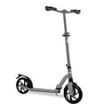 thumbnail image 1 of Lascoota Aluminum Adult Kick Scooter - Quick-Fold Portability - Front Suspension for Smooth Glide - Adjustable T-Bar with 3 Height Options - Gray, 264 lb Capacity, 1 of 8