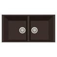 thumbnail image 1 of LaToscana 34'' L x 18'' W Double Basin Undermount Kitchen Sink, 1 of 3