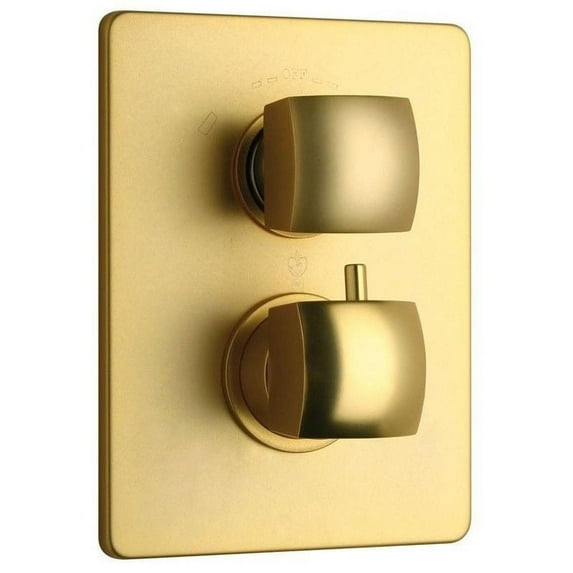 LaToscana Handmade 3/4" Ceramic Disc Volume Control Complete Unit Yellow Gold Finish
