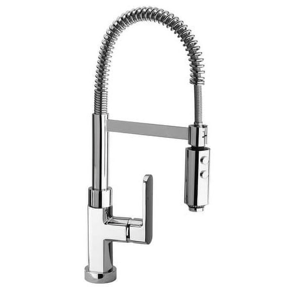 LaToscana Handmade Single Handle Kitchen Faucet Brushed