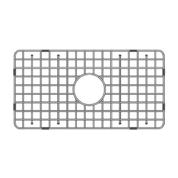LaToscana SSG-LA3019 23.25' x 12.25' Stainless Steel Sink Grid for LaToscana Sinks LA3019B, LA3019T, LA3019W