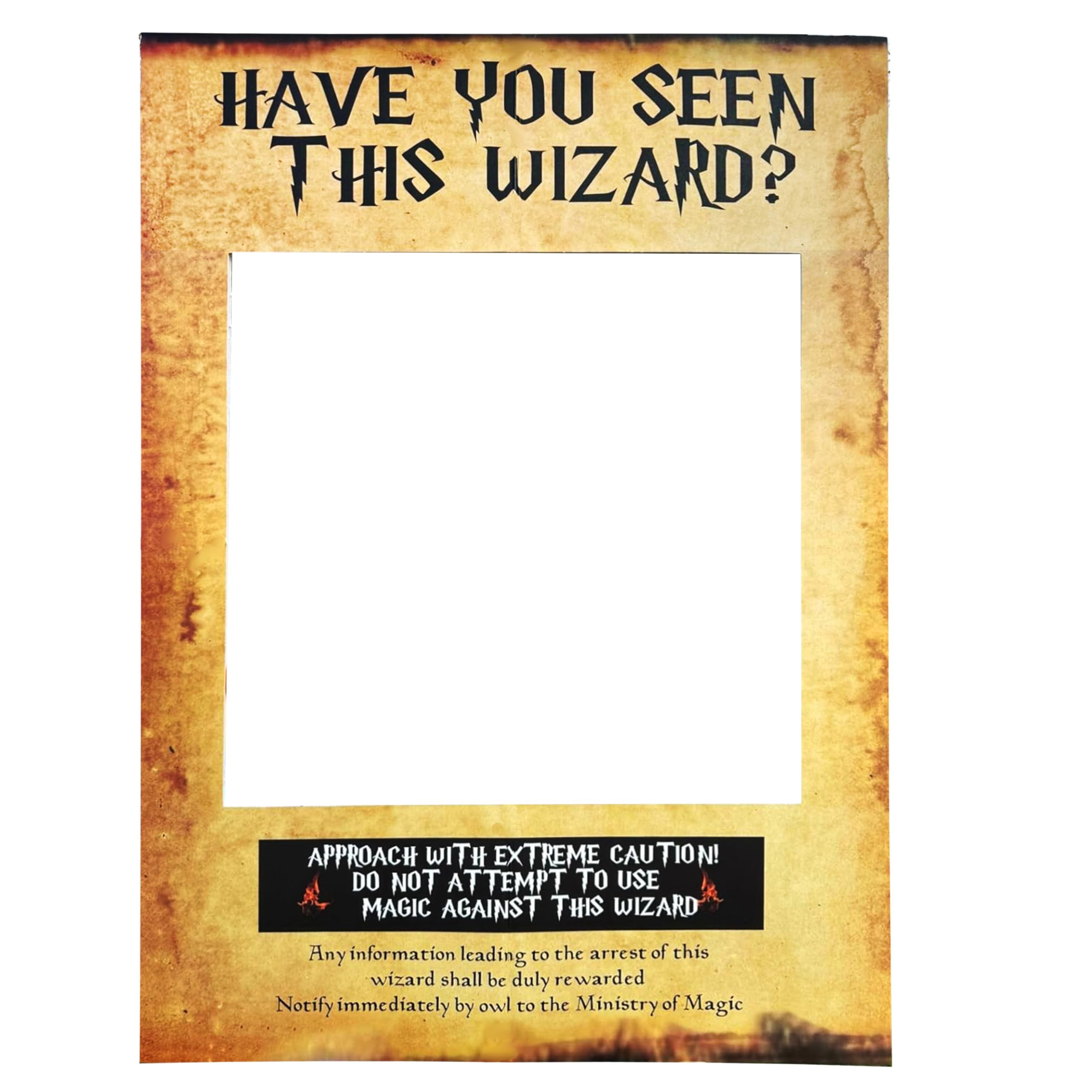 LaVenty Have You Seen This Wizard Photo Booth Prop Wizard Inspired ...