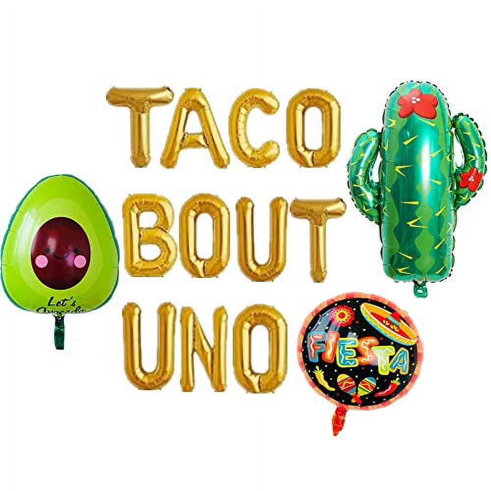 Taco 'bout the Big One First Birthday Highchair Banner