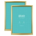 thumbnail image 1 of LaVie Home 8x12 Picture Frames (2 Pack, Gold) Simple Designed Photo Frame for Wall Mount, Set of 2 Classic Collection, 1 of 6