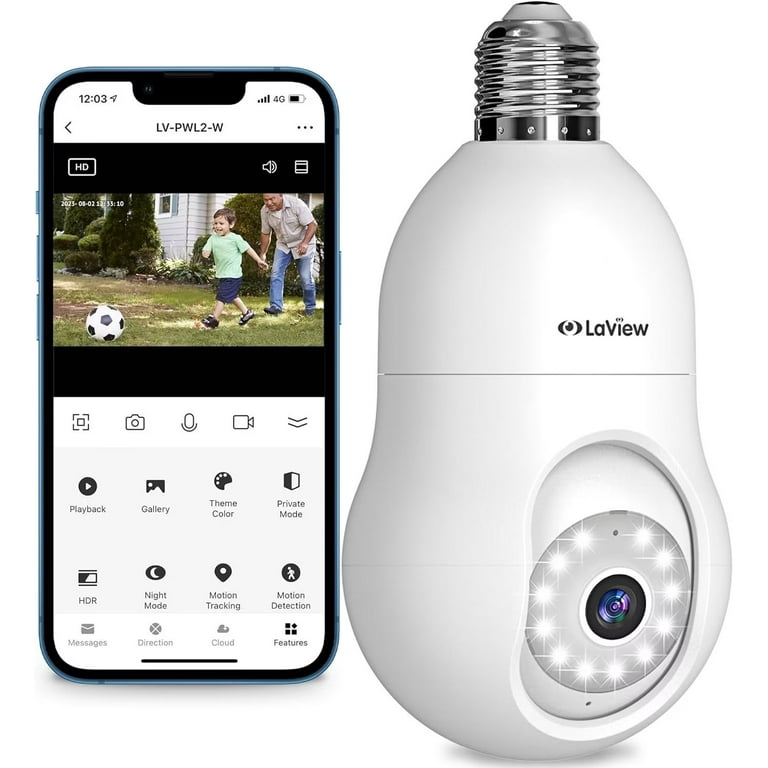 Wireless security camera smartphone compatible walmart 2025