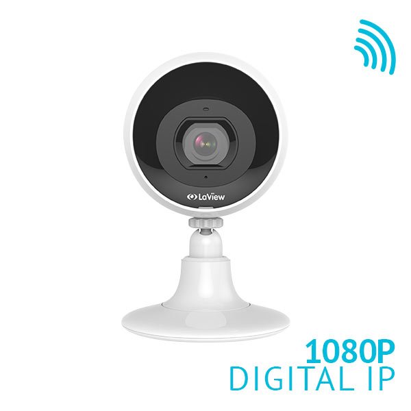 laview one pt 1080p wireless indoor surveillance camera