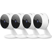 LaView Security Cameras 4 Pieces, Home Security Camera Indoor 1080P, Wi-Fi Cameras for Baby/Pet, Motion Detection, Two-Way Audio, Night Vision