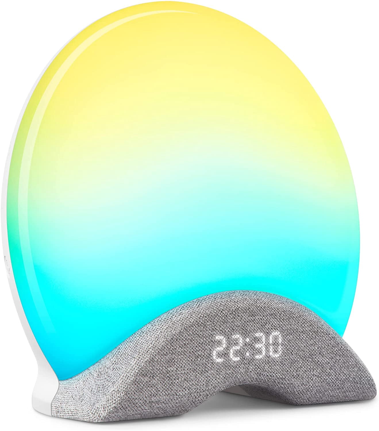 LaView White Noise Machine for Adults, 25 Soothing Sounds and Sleep Music, 8 Built-in Unique Light Shows and Sound Themes, LED Light