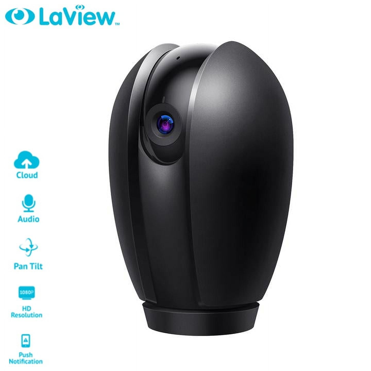 LaView Wireless Home Security IP Camera 360° PanTilt Wifi Phone APP