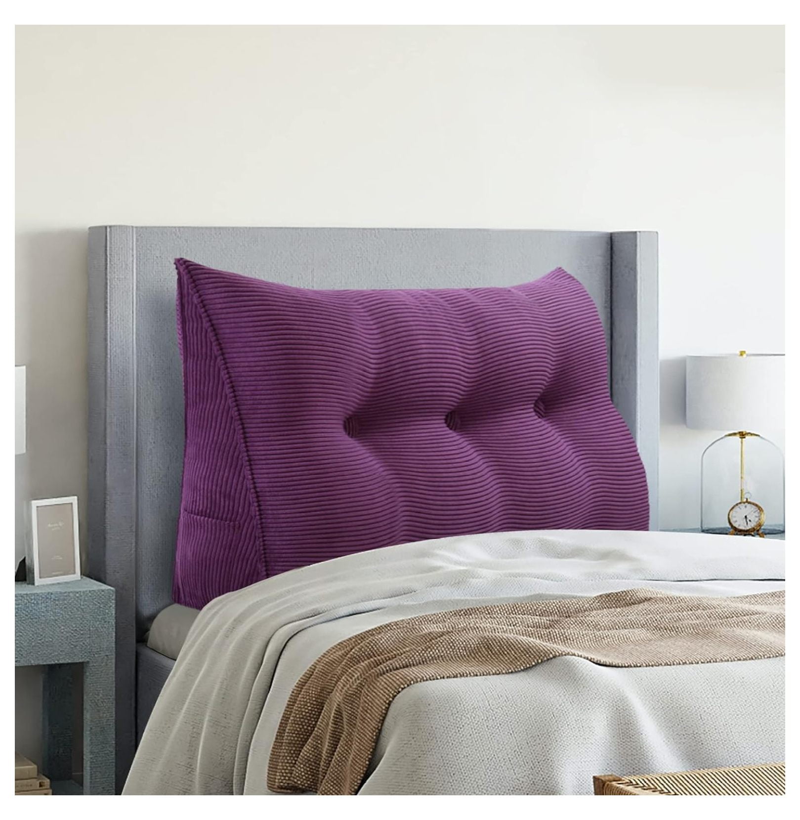 LaYelxt Wedge Headboard Pillows Bed Wedge Pillow Headboard Wedge Pillow