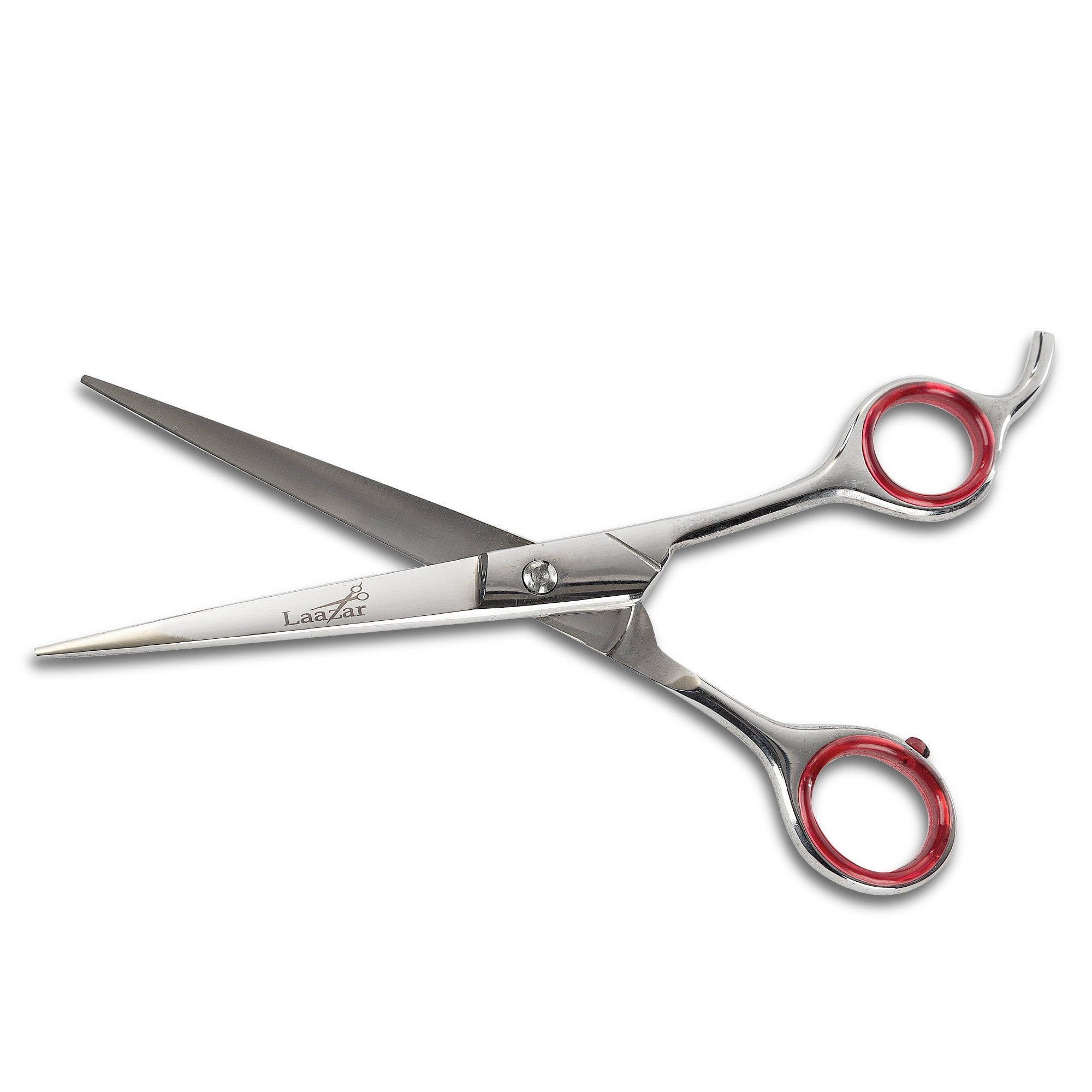 Image showcasing Laazar 7.5 inch Straight Grooming Shears for Dogs and Cats with Storage ...