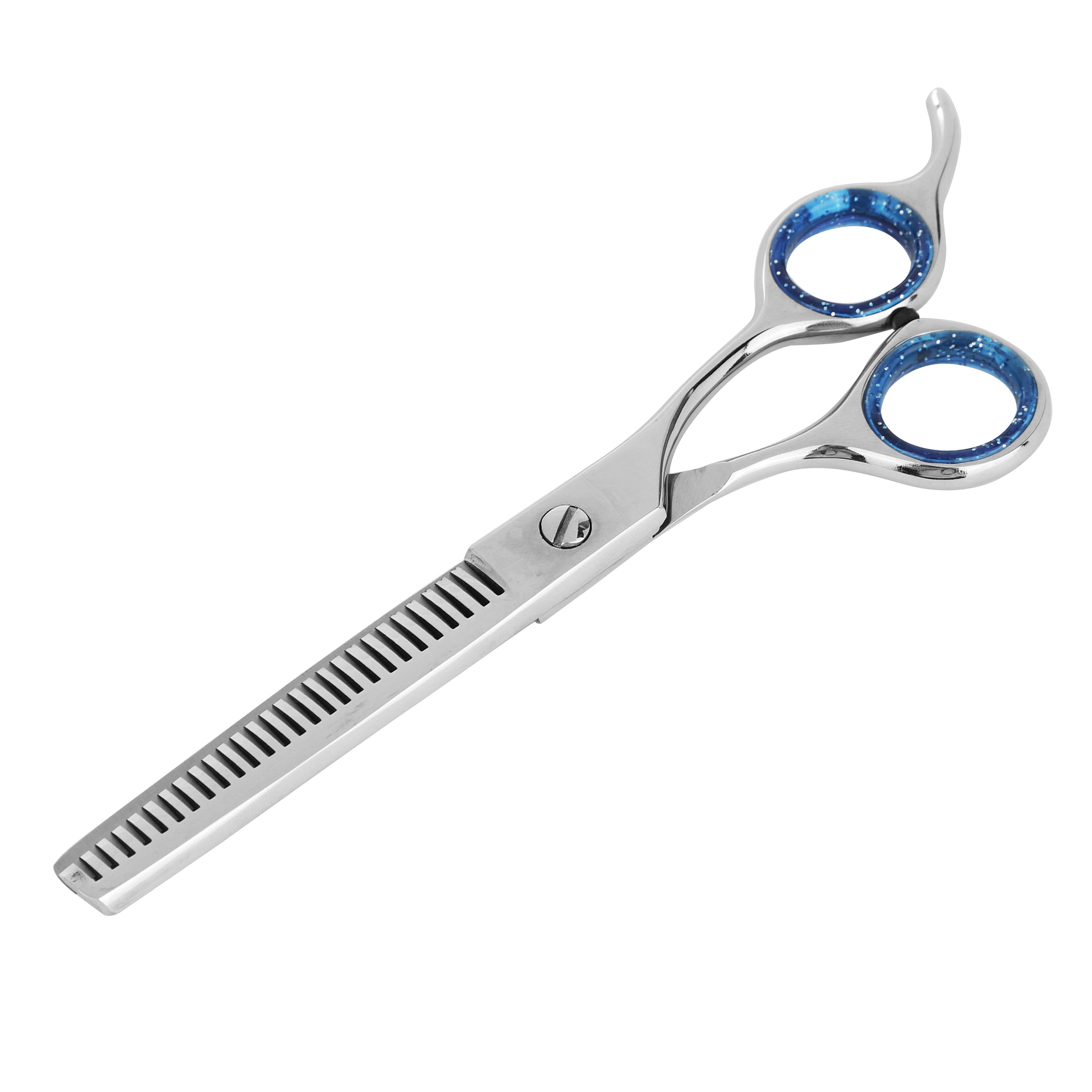 Barber Strong The Barber Shears, Japanese-Forged Stainless Steel Scissors, Adjustable Tension, Durable & Easy to Sharpen, Angled Thumb Ring for