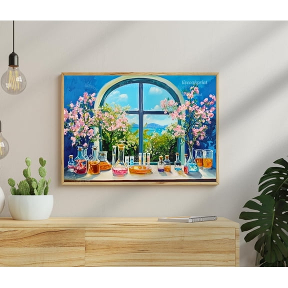 Lab Bench Dreams Wall Art Science Art Print Lab Wall Decor Medical School Gift Ideas Gift For Scientist Biologist Gift Idea Chemistry