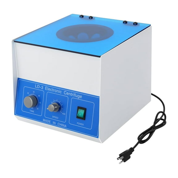 Lab Benchtop Centrifuge Machine 6x50ml LD-3 Electric Benchtop Centrifuges 2770xg 4000r/min Low Speed Centrifugal Machine for Lab Medical Practice