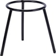 thumbnail image 1 of Lab Bunsen Burner Cast Iron Support Stand Alcohol Lamp Tripod Holder Height Laboratory School Chemistry Equipment Gunmetal 11.7x12.4x13cm, 1 of 7