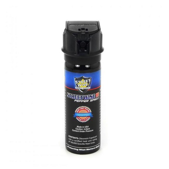 Streetwise 18 Stream Pepper Spray 3 oz Flip Top