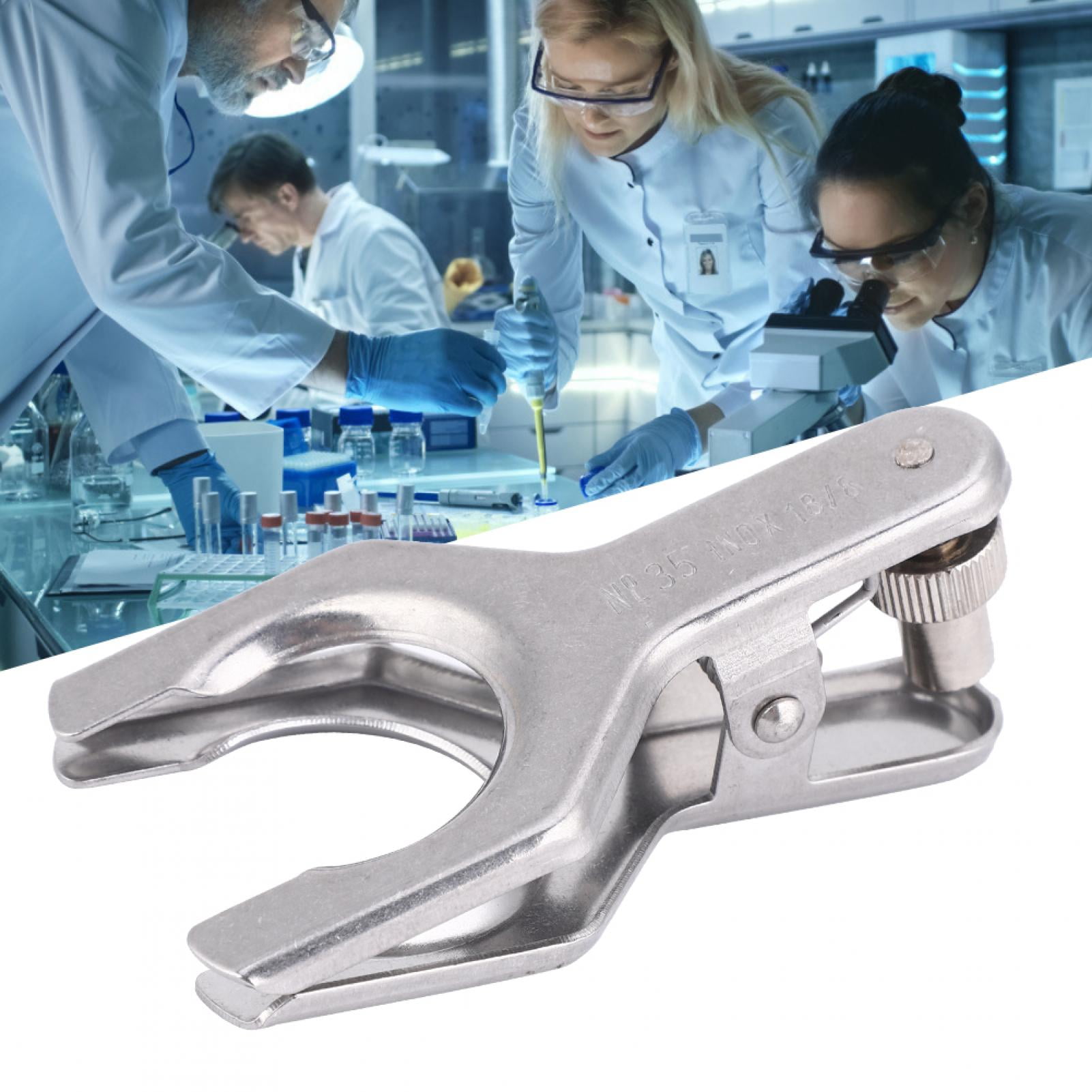 Lab Clamp Glass Clamp Lab Pinch Clip Laboratory Tools Stainless Steel