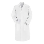 Lab Coat Long Sleeve, White, Unisex White L