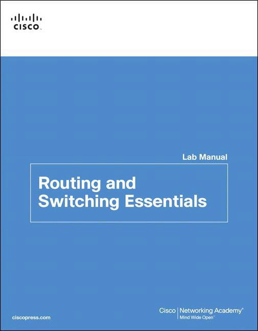 Walmart Dc Routing Guide Lab Companion: Routing and Switching Essentials Lab Manual (Paperback ...