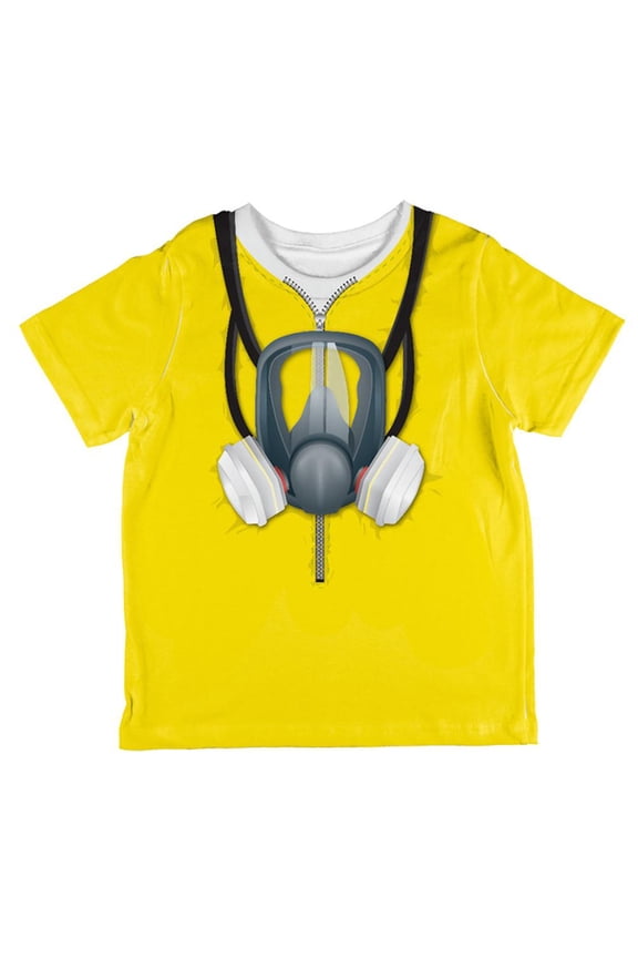 Lab Cooker Hazmat Suit Costume All Over Toddler T Shirt Multi 6T