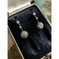 thumbnail image 1 of Lab Created Diamond Drop /Dangle Earrings 14K Yellow Gold Plated 2Ct Round, 1 of 3