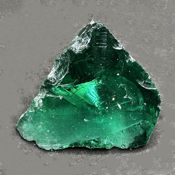 Lab Created Green Emerald 453.7 Ct Uncut Rough for Jewelry Making Verified Gems