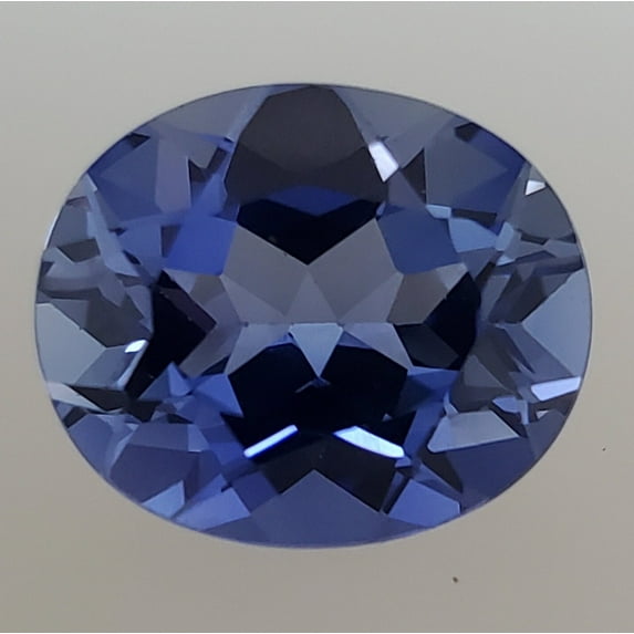 Lab Created Oval Blue Sapphire Corundum Gemstone AAA Quality