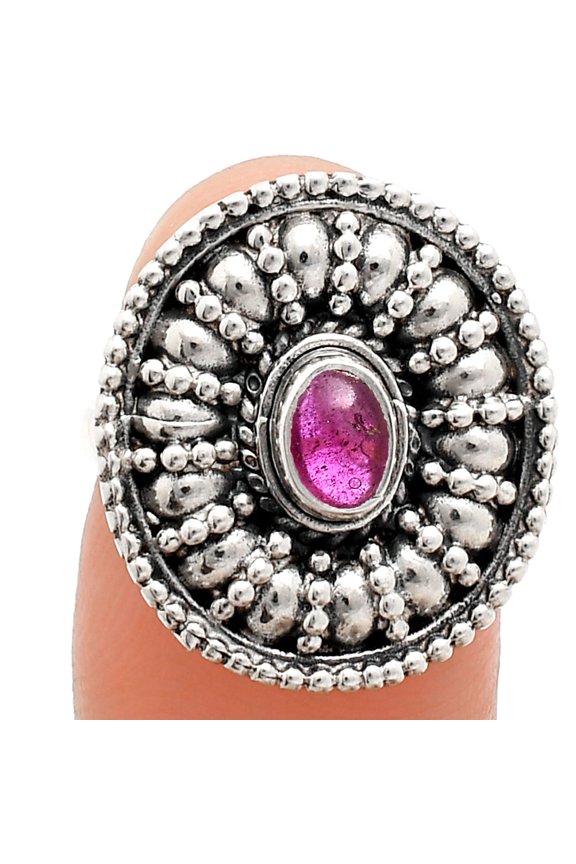 Lab Created Ruby 925 Sterling Silver Ring s.6 Jewelry R-1691 AGR1019_C_6