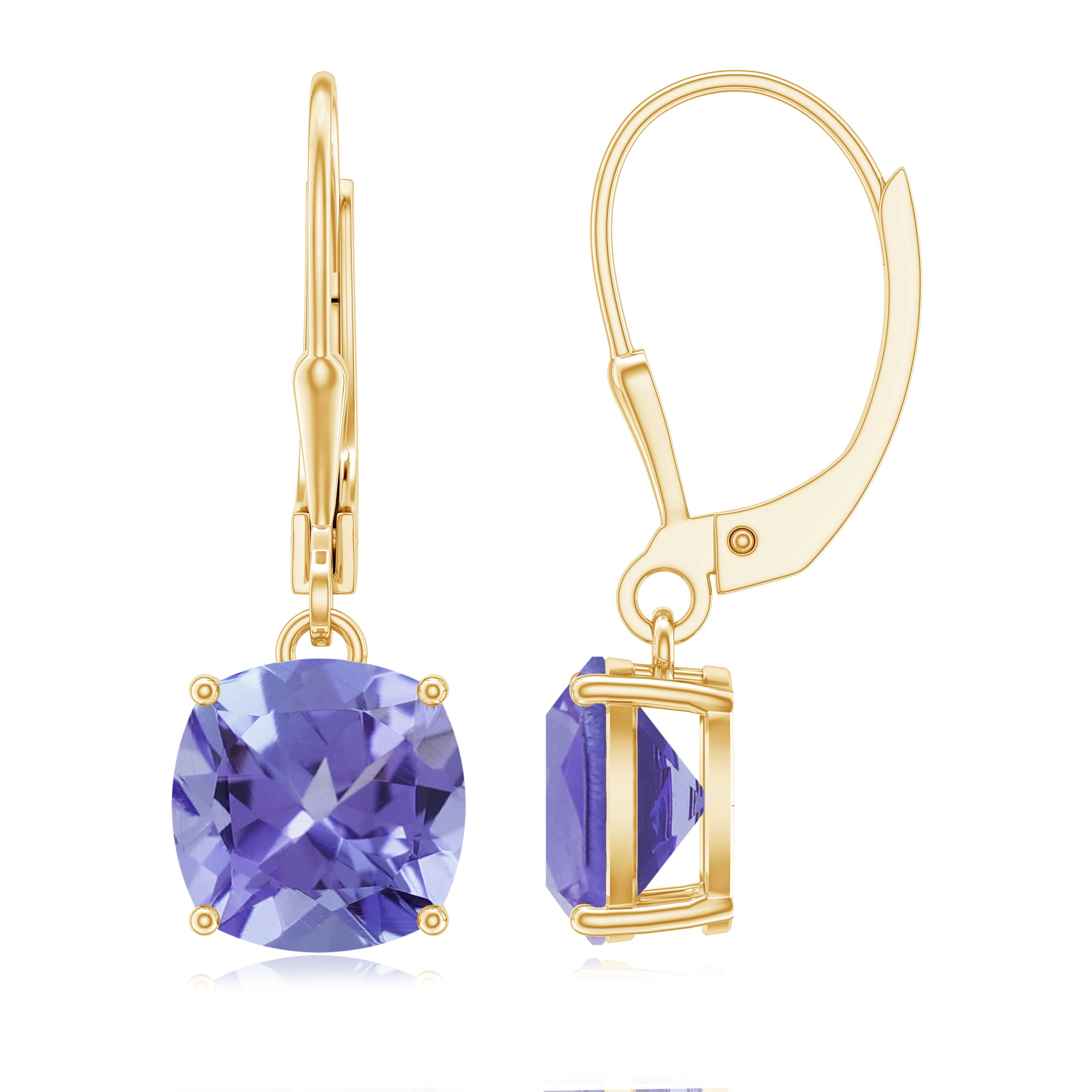 Lab created tanzanite earrings discount