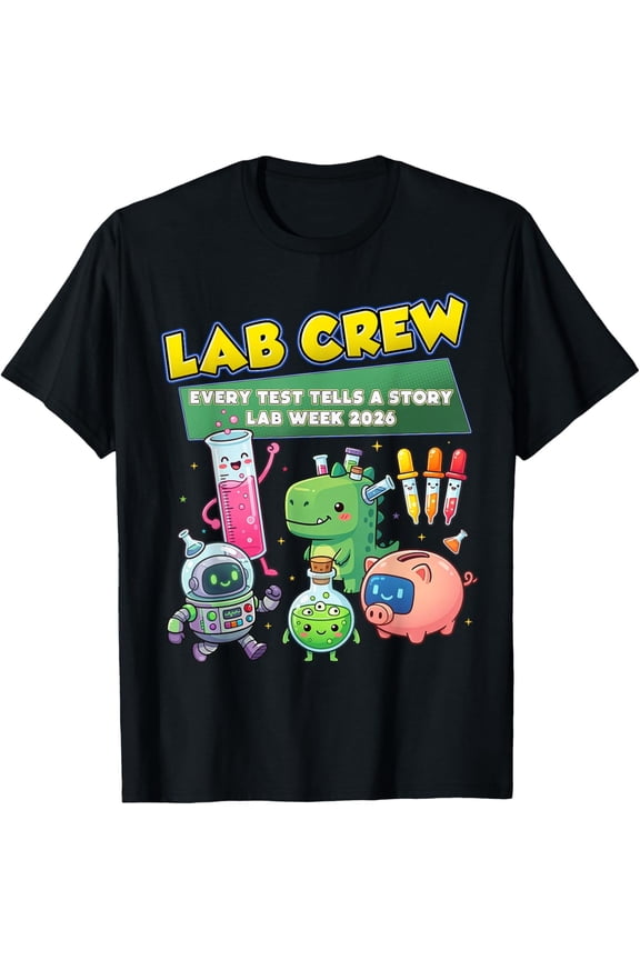 Lab Crew Lab Week 2026 Medical Laboratory Technician Team T-Shirt