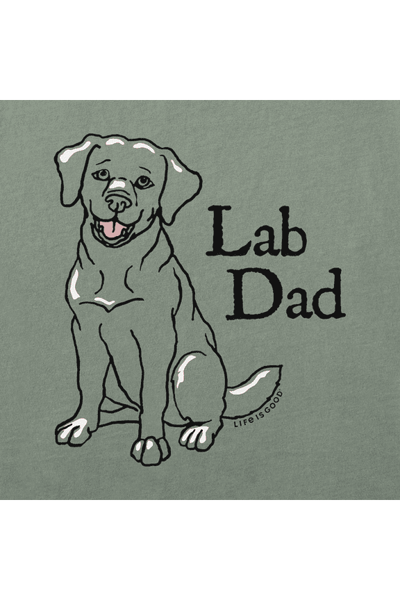Lab Dad Crusher Tee