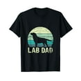 thumbnail image 1 of Lab Dad Labrador Black T-Shirt, 1 of 5