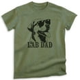 thumbnail image 1 of Lab Dad T-shirt, Unisex Men's Shirt, Labrador Retriever, Lab Owner, Best Dog Dad Gift, Heather Military Green, Medium, 1 of 6