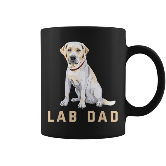 Lab Dad Yellow Labrador Retriever For Men Coffee Mugs