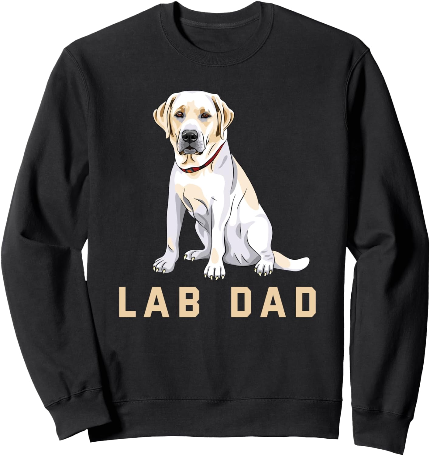 Lab Dad Yellow Labrador Retriever For Men Sweatshirt - Walmart.com