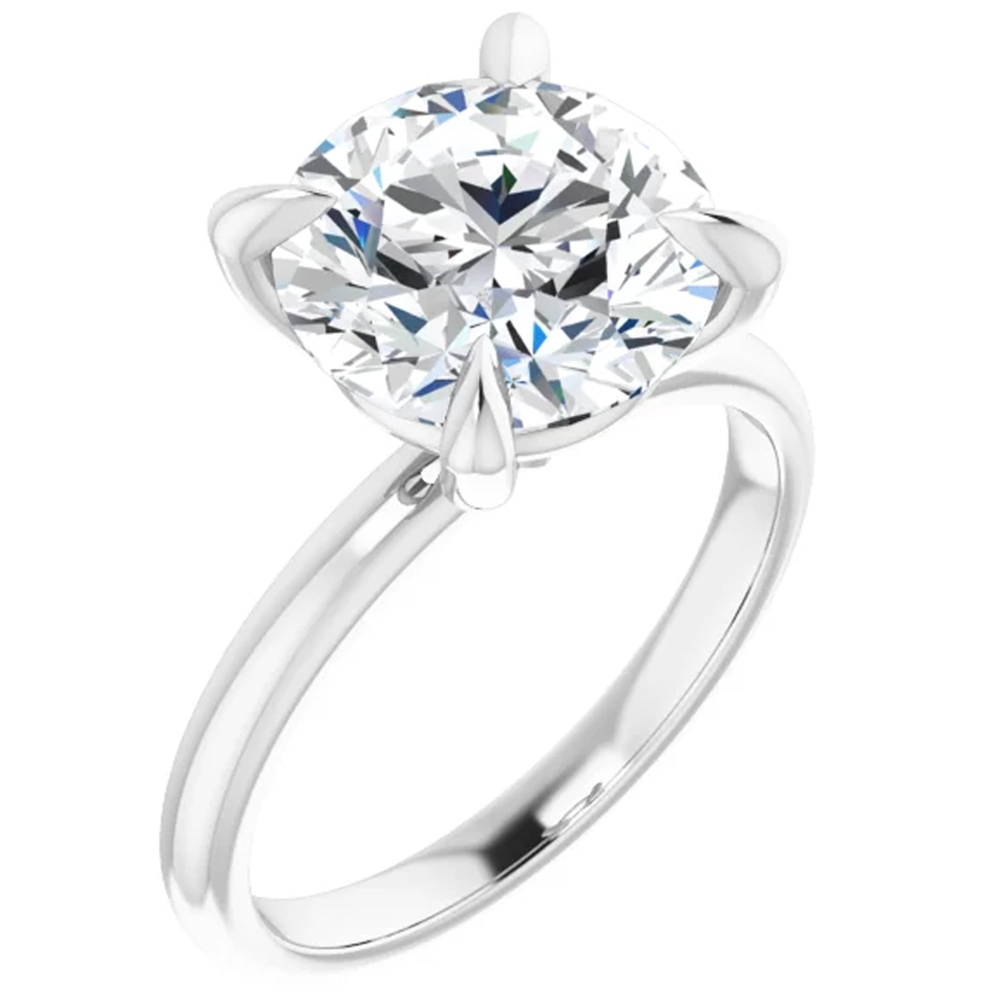 ISANORA Lab Diamond Engagement Ring 3 Carat Round Solitaire Style