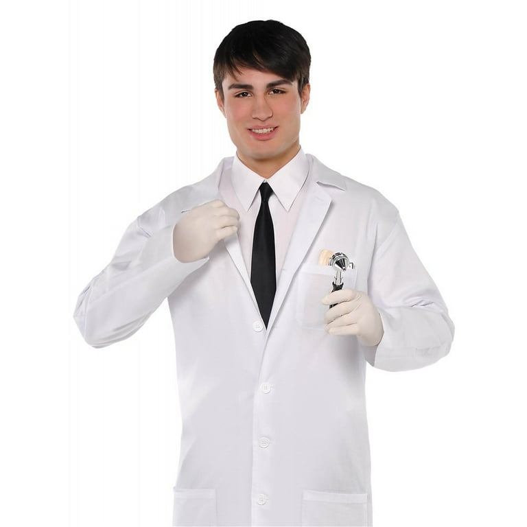Mens Doctor Coat Adult Costume Male Halloween Mens Doctor Coat Adult Costume Male Halloween