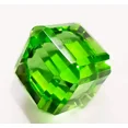 thumbnail image 1 of Lab Grown 40 to 45 Ct Glorious Green Topaz Cube Shape Glass Field Loose Gemstone, 1 of 2