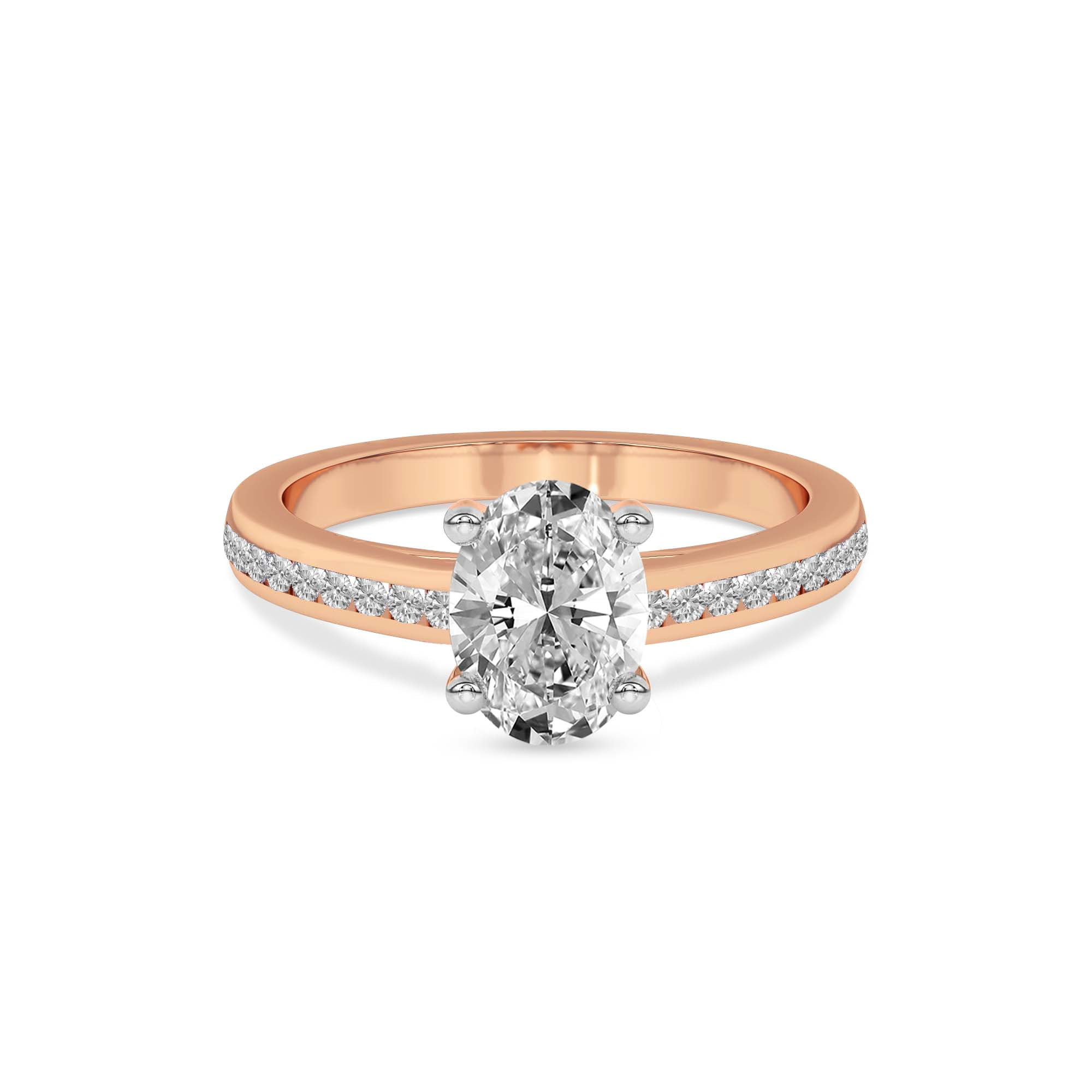 Lab Grown Diamond Engagement Ring For Women | 2 Carat IGI Certified ...