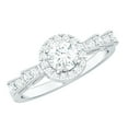 thumbnail image 1 of Rosec Jewels Lab Grown Diamond Promise Engagement Ring, EF-VS Quality - With Jewelry Box, 10K White Gold, US 6.50, 1 of 9