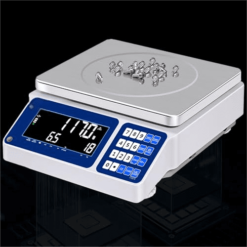 Lab Industrial Counting Scales 30kg/0.5g | 66lb/0.0011lb Accuracy Electronic Digital Gram Weighing Scale for Parts and Coins with Rs232 for Computer Or Printer | with Alarm$$Office