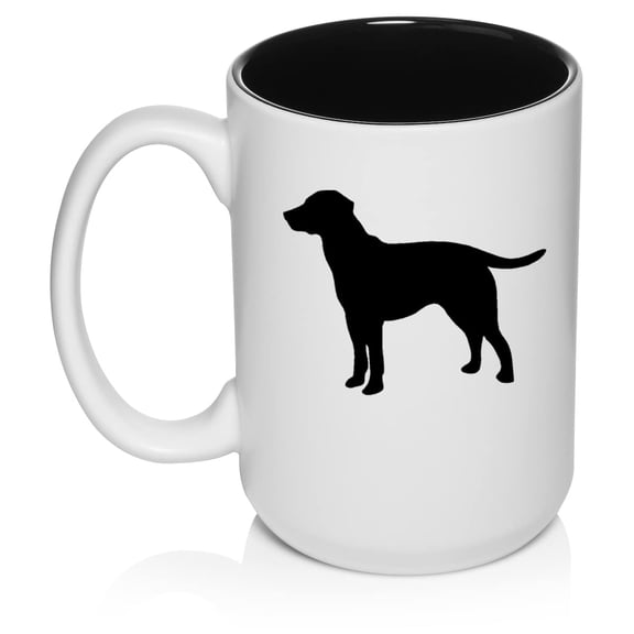 Lab Labrador Retriever Ceramic Coffee Mug Tea Cup Gift (15oz White)