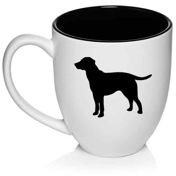 Lab Labrador Retriever Ceramic Coffee Mug Tea Cup Gift (16oz White)