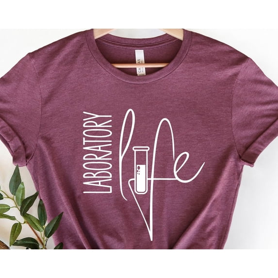 Lab Life Shirt Science Gift Medical Lab Tech Tee