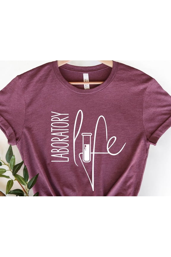 Lab Life Shirt Science Gift Medical Lab Tech Tee